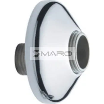 Etážka excentrická s růžicí 1/2" x 3/4", vyosení 23 mm, chrom, 231 CR 2.3 CM