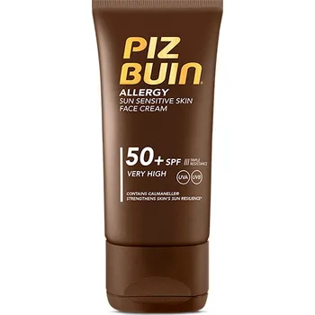 Přípravek na opalování Piz Buin Allergy Sun Sensitive Skin Face Cream SPF50+ 50 ml