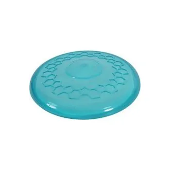 Hračka pro psa Hračka pes FRISBEE TPR POP 23 cm tyrkysová Zolux