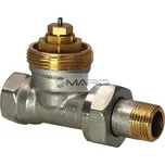 Siemens Ventil termostatický přímý M30x1,5, zkrácený, s přednastavením 1/2", VDN215