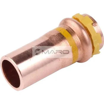 rozdělovač topení KAN-therm Copper V Gas Redukce Cu lisovací SPG5243V pro plyn I/A 35 x 28 mm, 2254221007