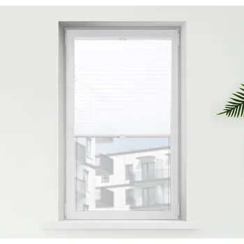 Roleta FOA Plisé roleta, Blackout, Bílá žíhaná, P 3-7950 , 20 x 50 cm