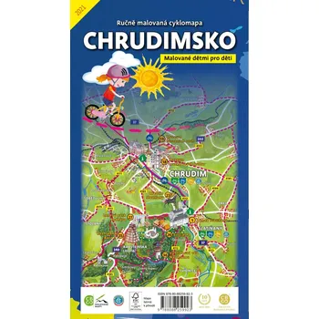 Chrudimsko: Ručně malovaná cyklomapa - Nakladatelství CBS (2021)