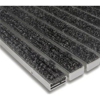 Rohožka Textilní hliníková čistící vnitřní rohož Alu Standard - 100x150x1,7cm 80001237