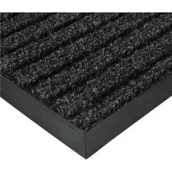 Rohožka Černá textilní zátěžová čistící rohož Shakira - 70x100x1,6cm 77221205