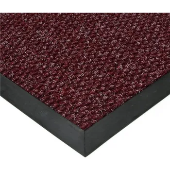 Rohožka Červená textilní zátěžová čistící rohož Fiona - 80x100x1,1cm 77225606