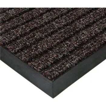 Rohožka Hnědá textilní zátěžová čistící rohož Shakira - 60x80x1,6cm 77221102