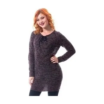 Dámský svetr Gotický svetr dámský melírovaný