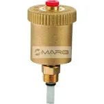 Giacomini Ventil odvzdušňovací, automatický R991 svislý, se zpětným ventilem 3/8", R99IY002