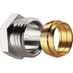 IVAR Šroubení svěrné TR 401 pro měděné trubky 15 x 1 mm, pro vnitřní závit 1/2", 501047