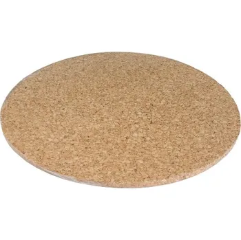 prostírání Korkové prostírání kulaté pod horké nádobí prům 19,5 cm x 0,7 cm