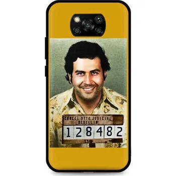 Pouzdro na mobilní telefon Kryt Xiaomi Poco X3 silikon Pablo Escobar (obal neboli pouzdro na Xiaomi Poco X3)