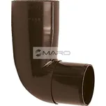 Marley Koleno okapového svodu 87° plastové 53 mm, hnědé, 081717