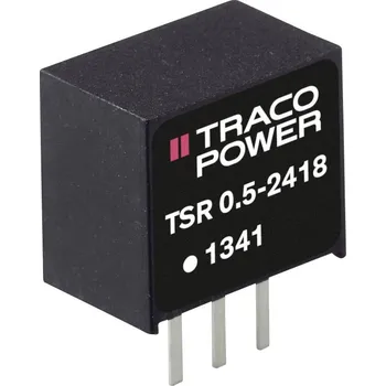 Měnič napětí TracoPower TSR 0.5-2433SM DC/DC měnič napětí, SMD 24 V/DC 12 V/DC 500 mA Počet výstupů: 1 x Obsah 1 ks