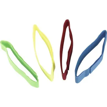 Chov hospodářského zvířete Páska na suchý zip 10ks - červená