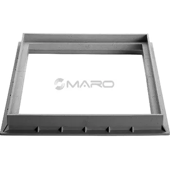 poklop Itadeco Rám pro poklopy a mříže, PP, 300 x 300 mm, H031300300