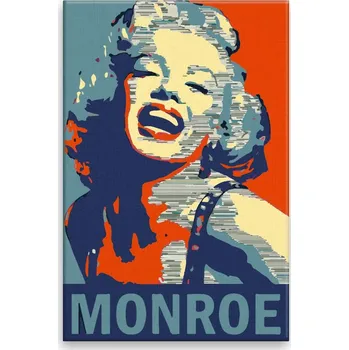 Dětské zboží Malování podle čísel - Marilyn Monroe 01 - 40x60 cm, bez dřevěného rámu - CZ výroba