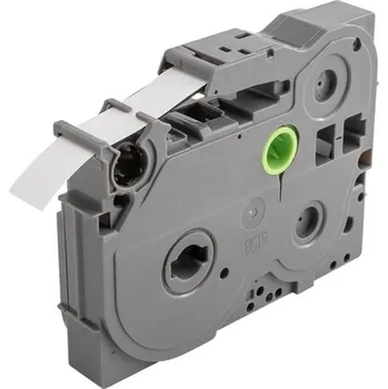 Pásek do tiskárny Kompatibilní páska s Brother TZe-R334, 12mm x 4m, zlatý tisk / černý podklad, textilní stuha