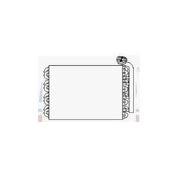 Chladič motoru Výparník NISSENS 92092