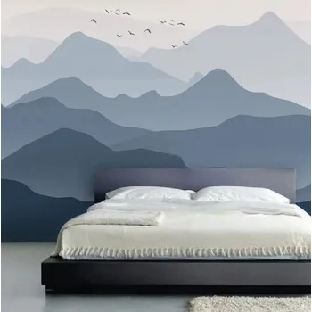 Fototapeta Solution Media 3D tapeta - Malované pohoří MU3866 3 - 3D Relief - Vliesová tapeta - 320g/m2