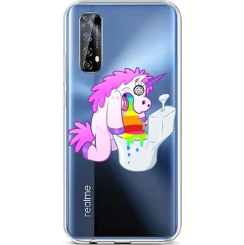 Pouzdro na mobilní telefon Kryt Realme 7 silikon Hard Morning (obal neboli pouzdro na Realme 7)