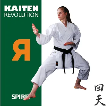 Bojový sport KIMONO KARATE KAITEN SPIRIT REVOLUTION REGULAR za SUPER CENU VČETNĚ PÁSKU Velikost: 130