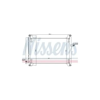 Motor automobilu Chladič klimatizace NISSENS 940310