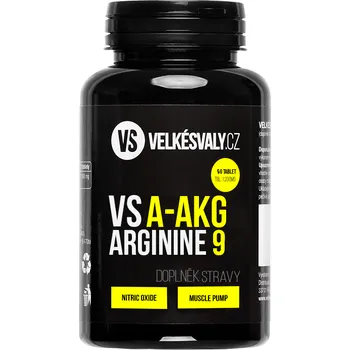 Aminokyselina VS ARGININE AKG 9 (A-AKG je novější forma Argininu. Arginine je jedna z nejdůležitějších aminokyselin ve svalových vláknech.)