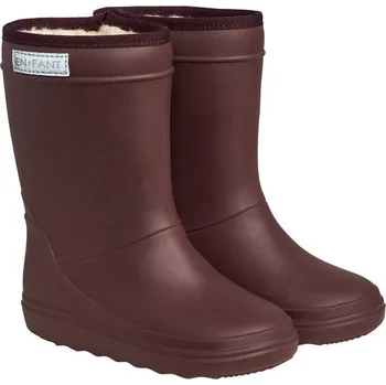 Dívčí holínky EN*FANT EN FANT Zateplené termo holínky s ovčí vlnou Vineyard Wine Velikost: 23