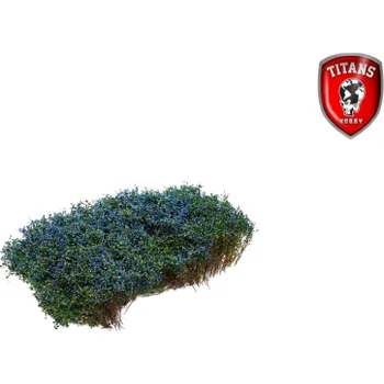Plastikový model Titans Hobby Shrubbery cm.15x15 Lenght 15mm - Blooming Blue