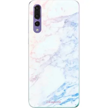 Pouzdro na mobilní telefon Odolné silikonové pouzdro iSaprio - Raibow Marble 10 - Huawei P20 Pro