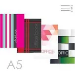 Záznamní kniha linkovaná s registrem A5 [96 listů],rychlé dodání