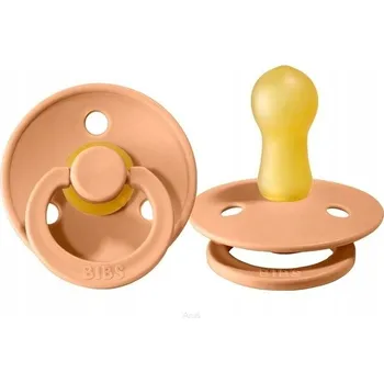 dudlíky MR BIBS dudlík z přírodního kaučuku - 6+ - pastelová broskev