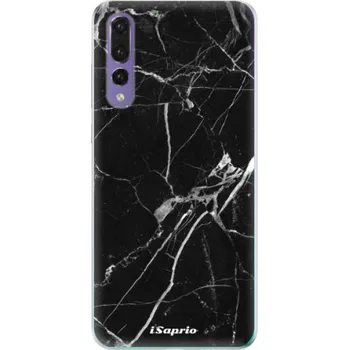 Pouzdro na mobilní telefon Odolné silikonové pouzdro iSaprio - Black Marble 18 - Huawei P20 Pro