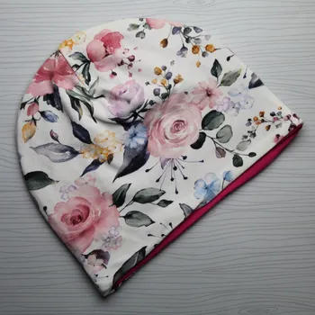 Kojenecká čepice Dětská čepice RŮŽE - vel.44/46