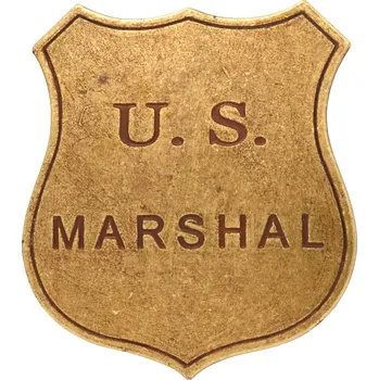 Replika zbraně Replika odznak U.S. Marshal