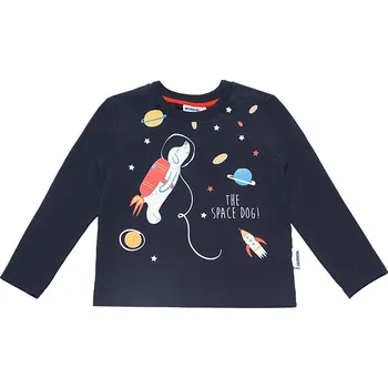 Chlapecké triko - Winkiki WKB 92569, tmavě modrá Barva: Modrá tmavě, Velikost: 98