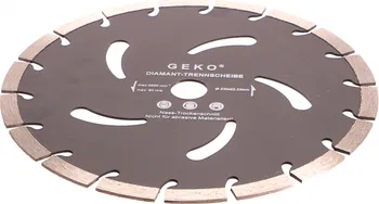Řezný kotouč Geko G00284 230 x 22,2 x 10 mm
