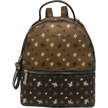 Městský batoh David Jones střední batoh hnědý CM6129 Cognac