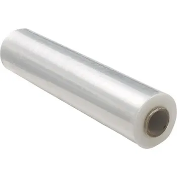 Obalový materiál Strečová folie 500mm, návin 165m, tloušťka 23mic, transparentní
