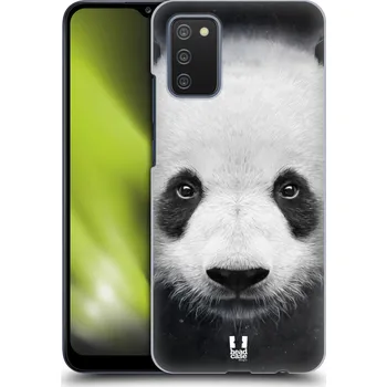Pouzdro na mobilní telefon Plastové pouzdro na mobil Samsung Galaxy A02s - Head Case - TVÁŘ PANDA (Plastový kryt, pouzdro, obal na mobilní telefon Samsung Galaxy A02s (SM-A025G) s motivem TVÁŘ PANDA)