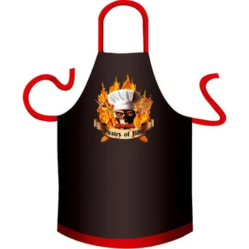 Kuchyňská zástěra Bavlněná zástěra Pirátské BBQ