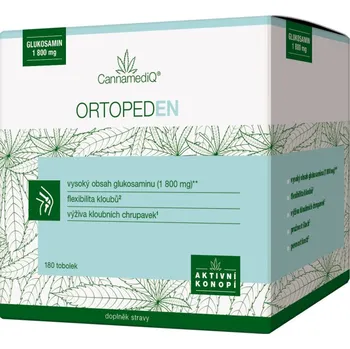 Přírodní produkt CannamediQ Ortopeden 180 tob.