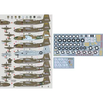 Plastikový model DK decals 1/72 No.22 Sqn RAAF - part 2 (9x camo)