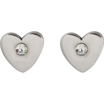 Souprava šperků Náušnice srdíčka se zirkony z chirurgické oceli S876050