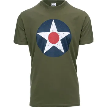 Tričko Fostex US Army Air Corps - olivové, S