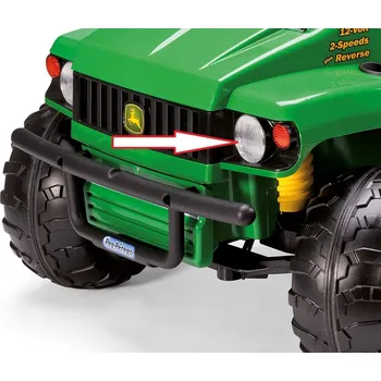 Dětské elektrovozidlo J.D.Gator HPX - krytka předního světla čirá (náhradní díl Peg Pérego)