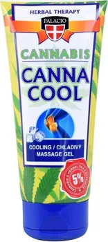 Masážní přípravek PALACIO CannaCool konopný gel chladivý 200 ml