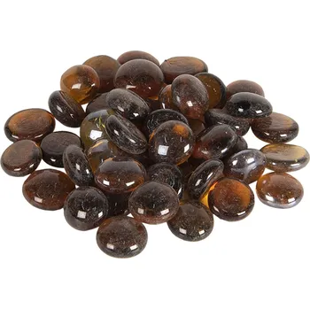 Clayre & Eef Dekorační skleněné kamínky 17-19 mm