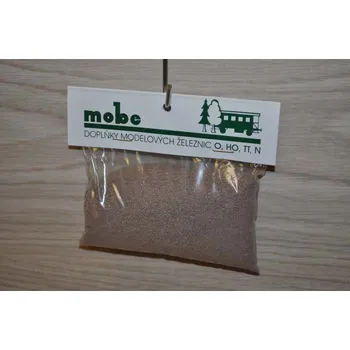 Modelová železnice Štěrk světle hnědý jemný-Mobe 538013